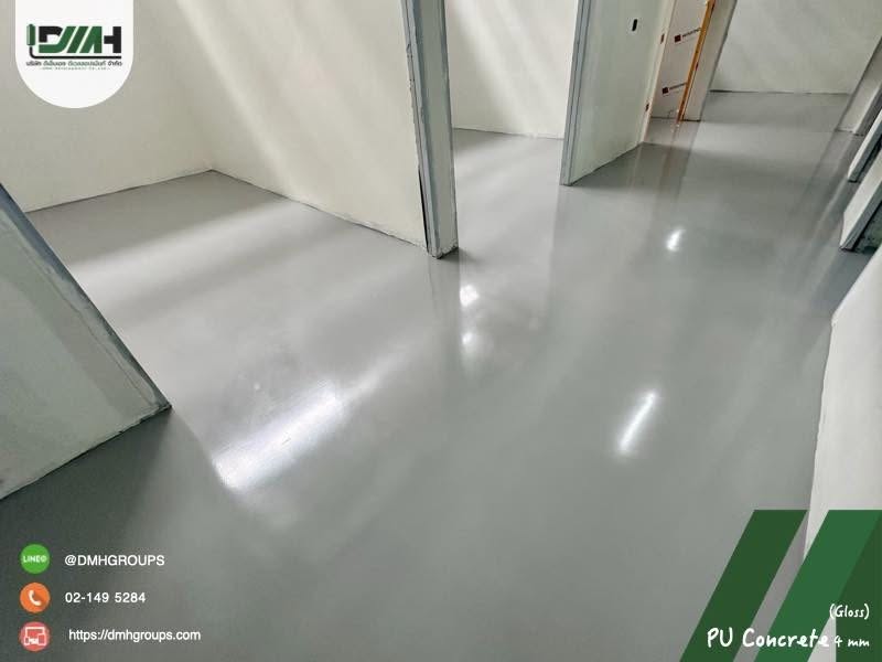 พื้น PU Concrete โรงงานผลิตยา ม.นเรศวร รูปที่ 13