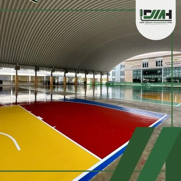 สนามกีฬา Polyurethane Hardcourt เทศบาลนครบ้านสวน ชลบุรี รูปที่ 2
