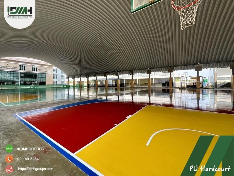 สนามกีฬา Polyurethane Hardcourt เทศบาลนครบ้านสวน ชลบุรี รูปที่ 11