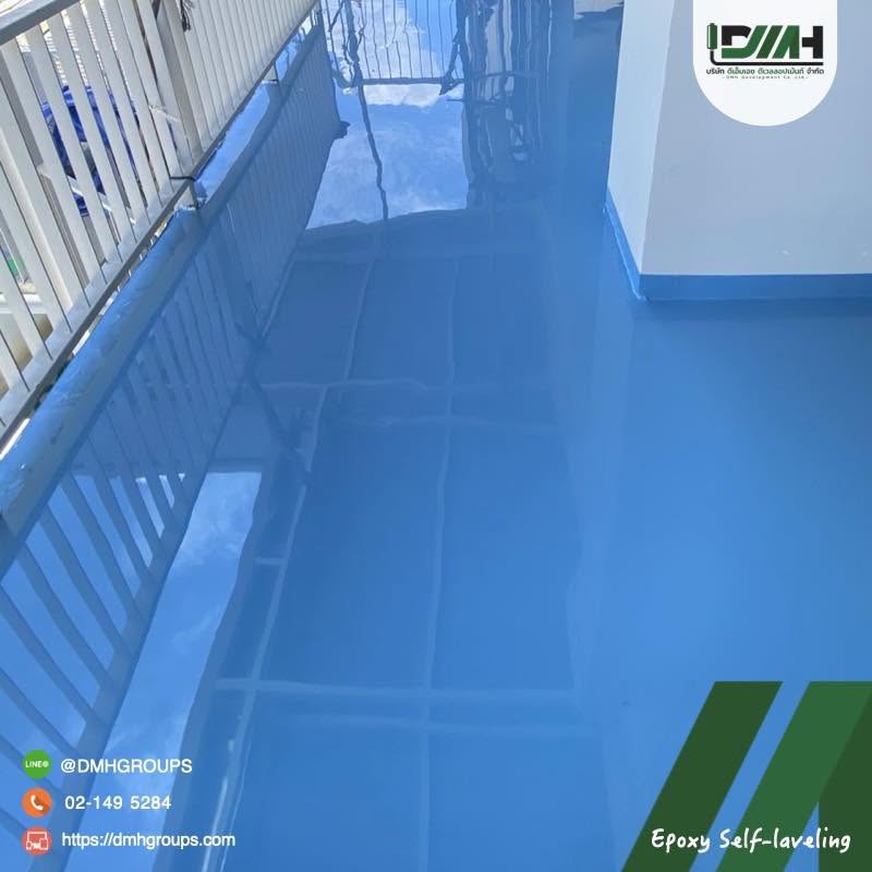 พื้น Epoxy Self-Leveling โรงพยาบาล North IVF เชียงใหม่ รูปที่ 8