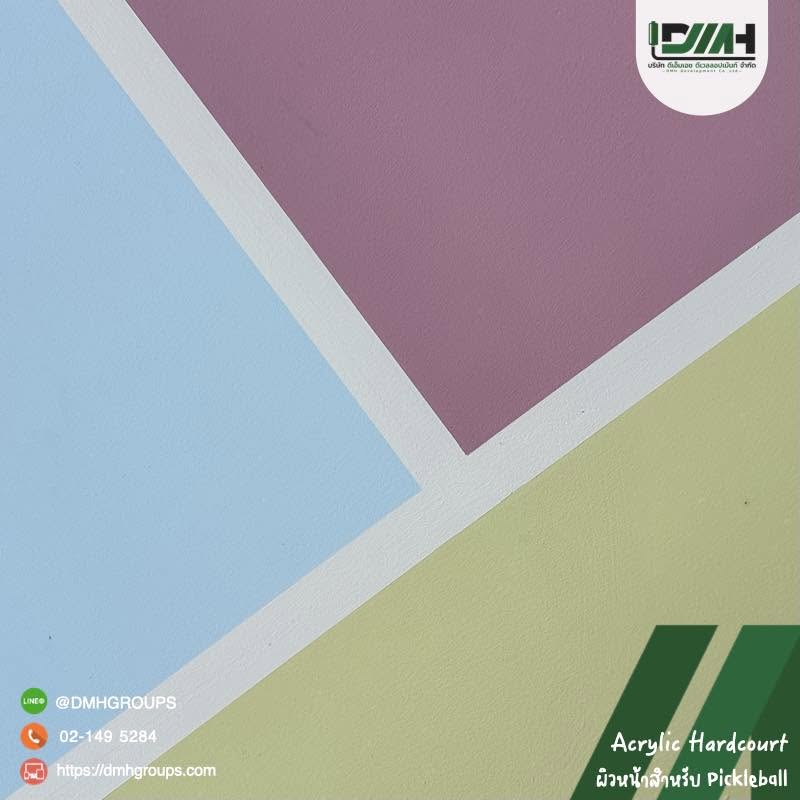สนาม Pickleball Acrylic Hardcourt The Ground 16 บางแสน ชลบุรี รูปที่ 4