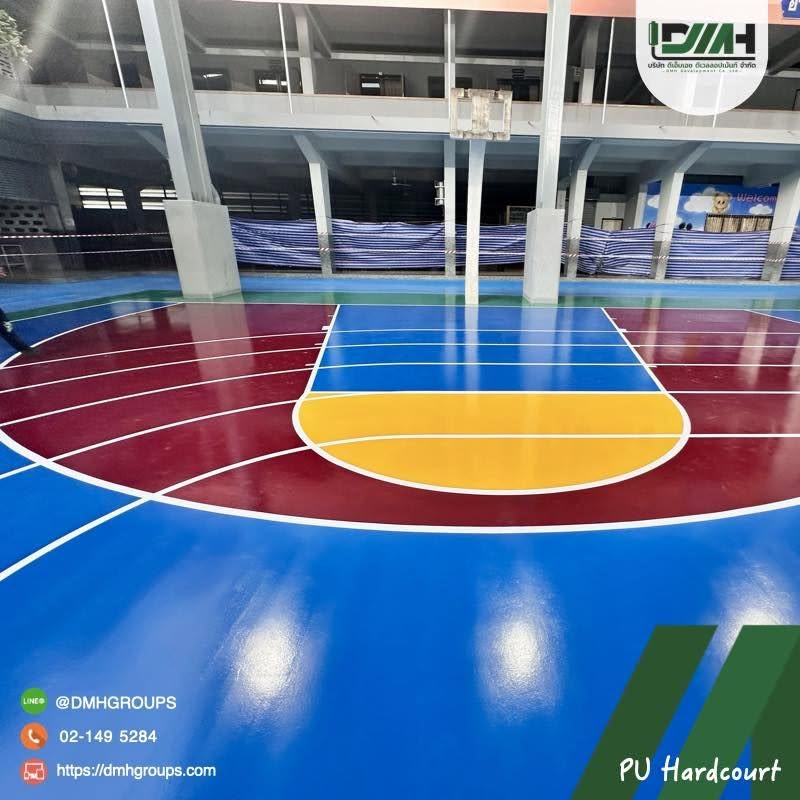 สนามกีฬา PU Hardcourt โรงเรียนธิดาแม่พระ สุราษฎร์ธานี รูปที่ 4