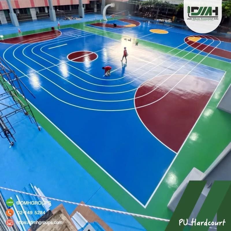สนามกีฬา PU Hardcourt โรงเรียนธิดาแม่พระ สุราษฎร์ธานี รูปที่ 5