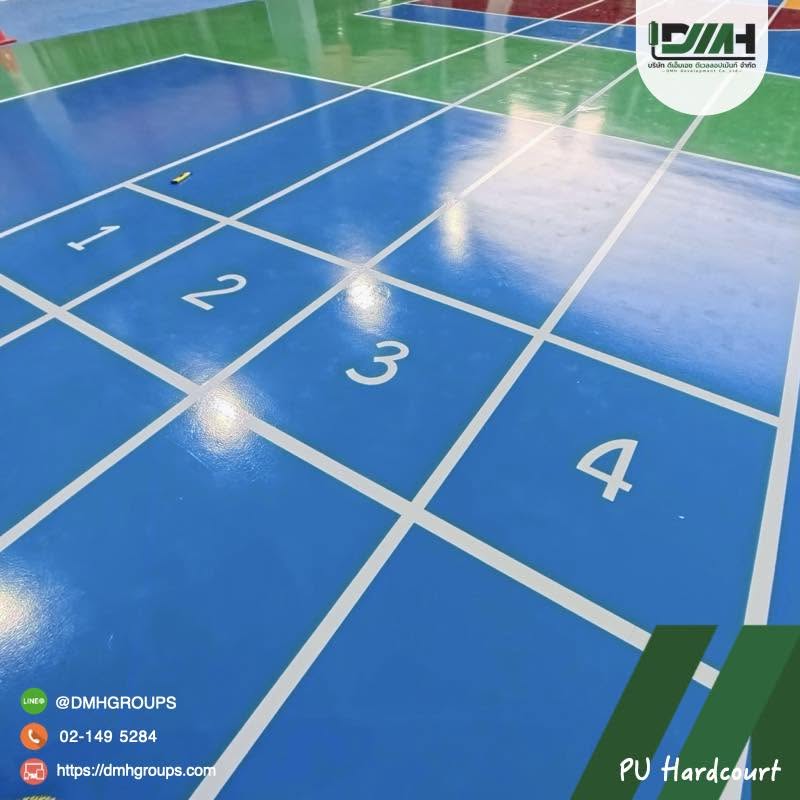 สนามกีฬา PU Hardcourt โรงเรียนธิดาแม่พระ สุราษฎร์ธานี รูปที่ 6