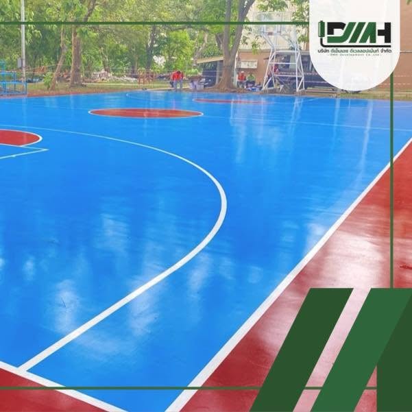 สนามกีฬา PU Hardcourt บ้านพักพนักงานปูนอินทรีย์ สระบุรี รูปที่ 2