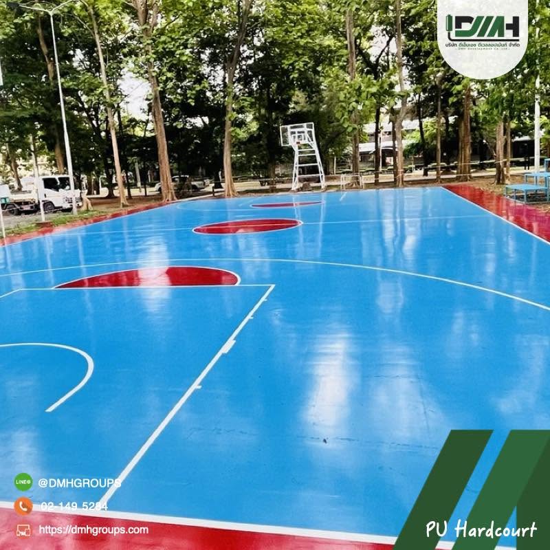 สนามกีฬา PU Hardcourt บ้านพักพนักงานปูนอินทรีย์ สระบุรี รูปที่ 3