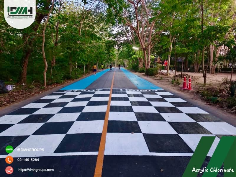 ลู่วิ่งและทางจักรยาน สันเขื่อนอ่างเก็บน้ำมาบประชัน ชลบุรี รูปที่ 9